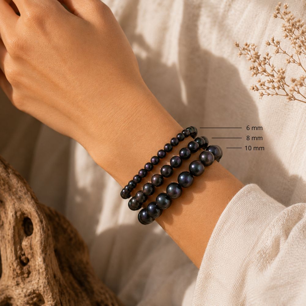 Bracelet Obsidienne Œil Céleste