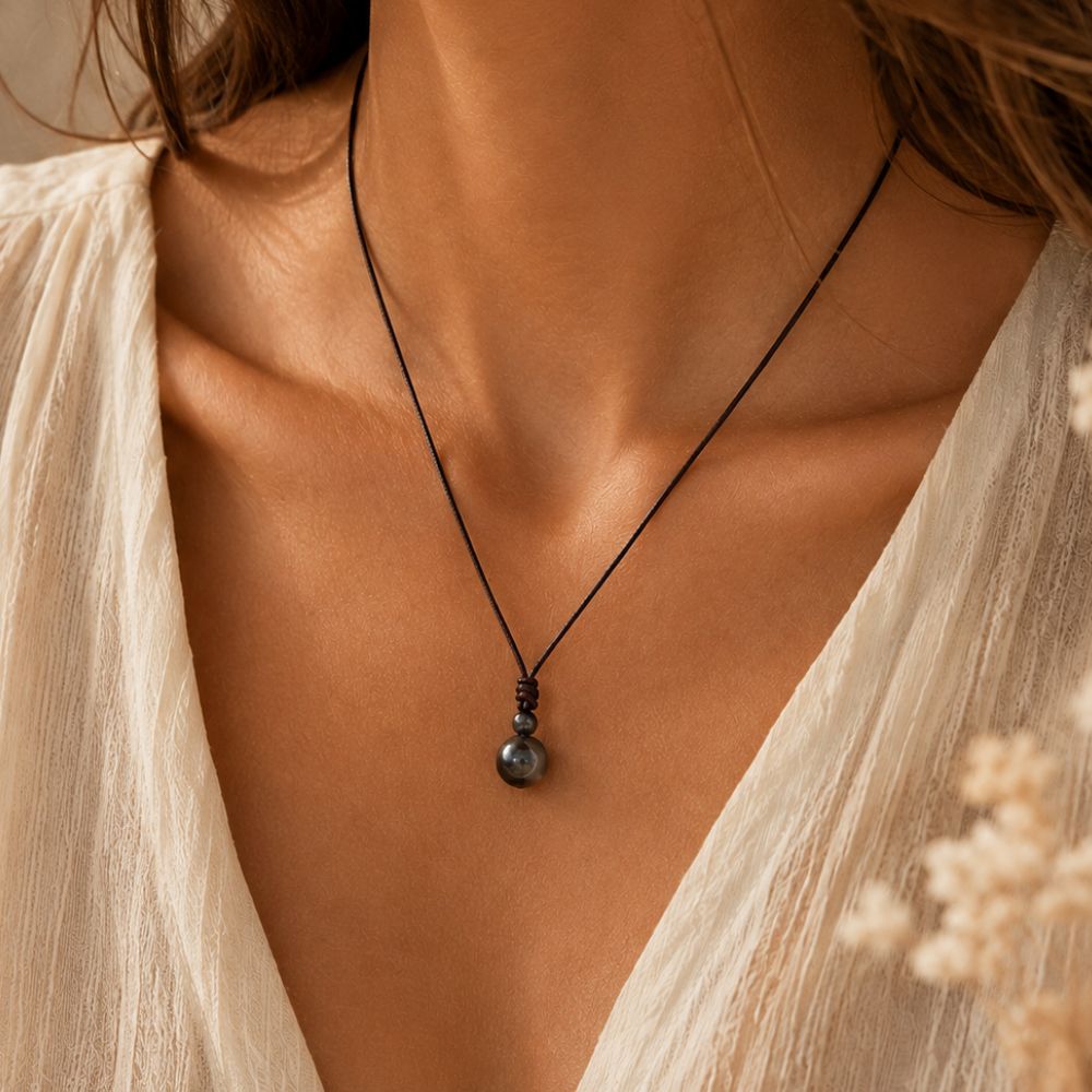 Pendentif Hématite en Perle Ronde