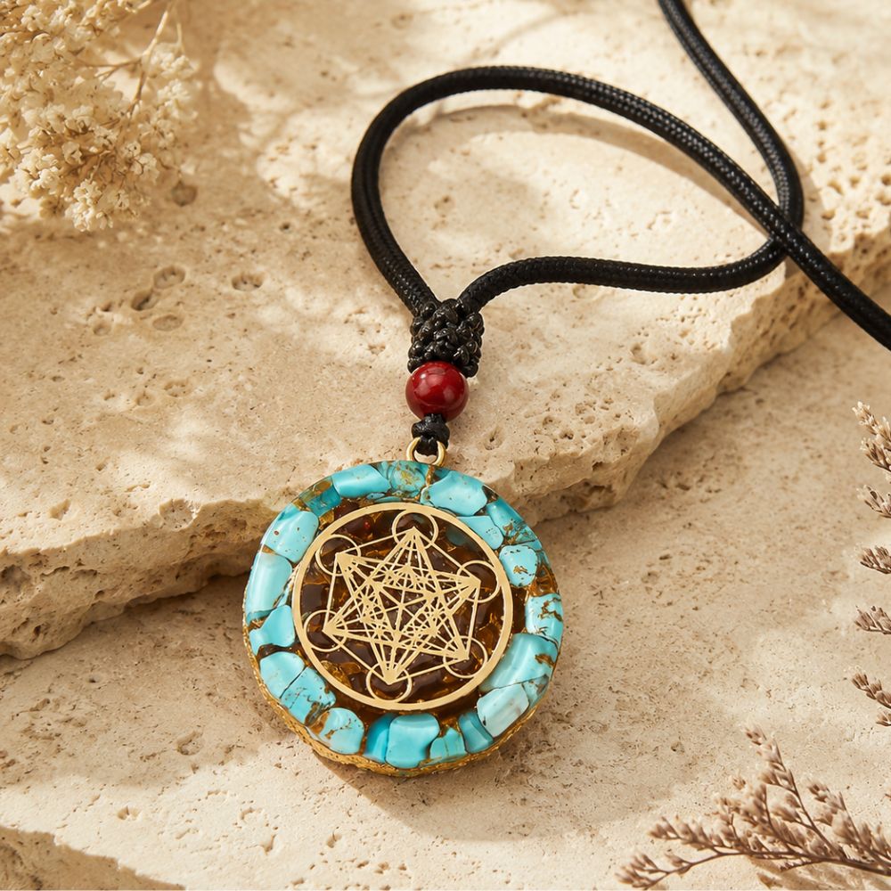 Pendentif Orgonite Métatron