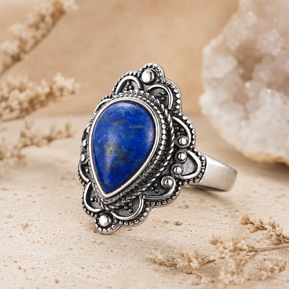 Bague Lapis Lazuli Argent 925