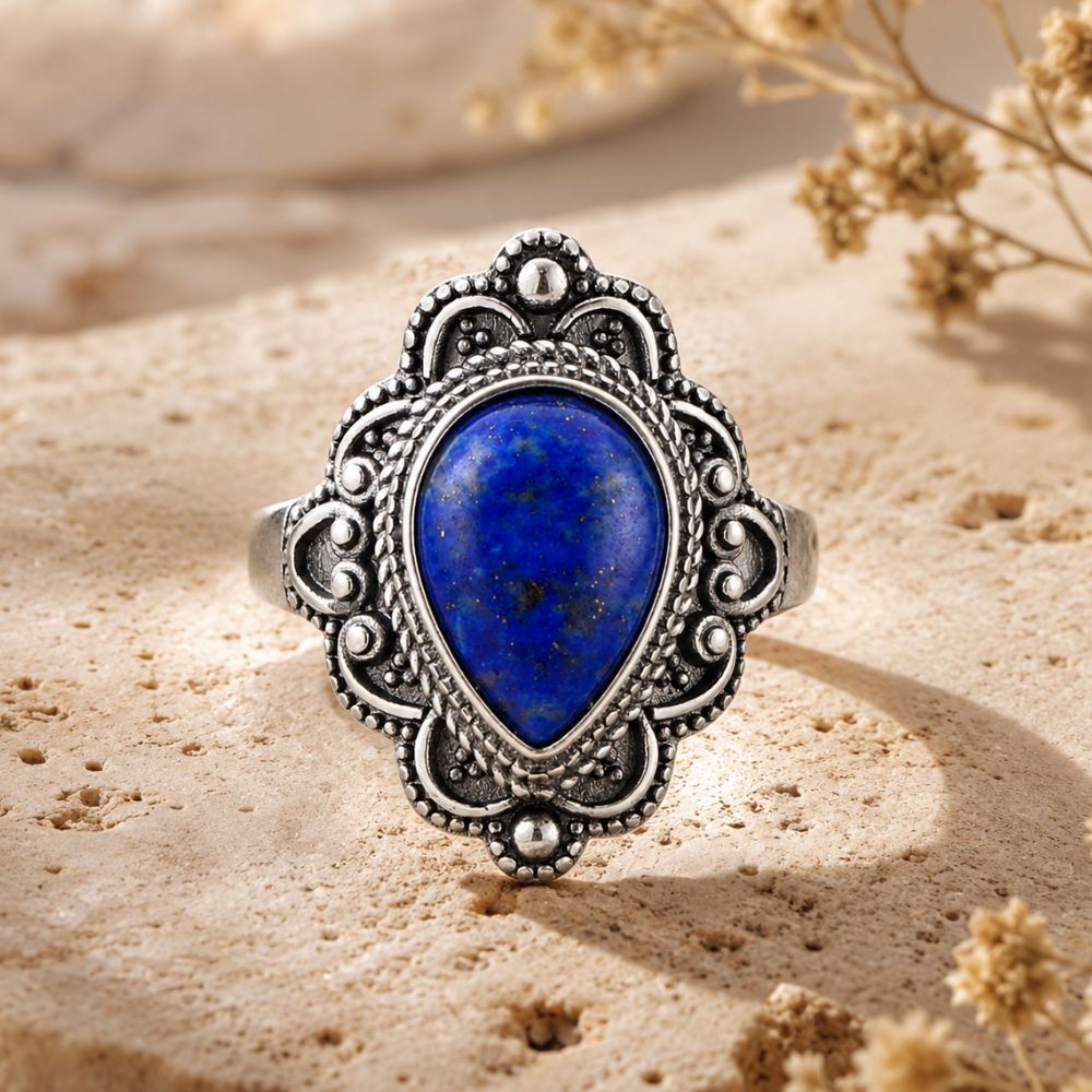 Bague Lapis Lazuli Argent 925