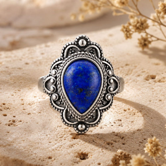 Bague Lapis Lazuli Argent 925