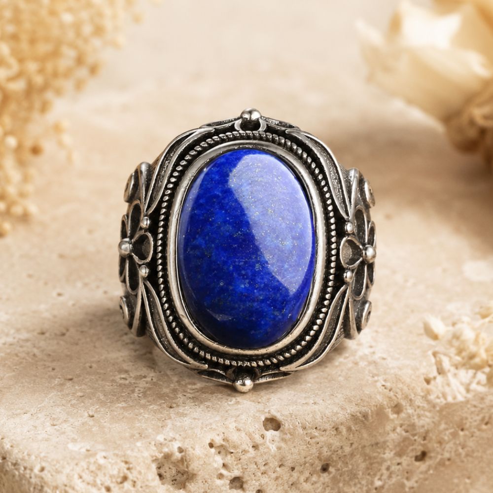 Bague Lapis Lazuli Vintage