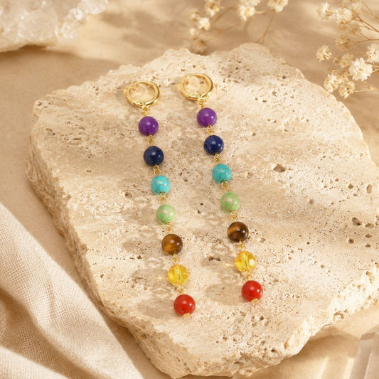 Boucles d’Oreilles 7 Chakras