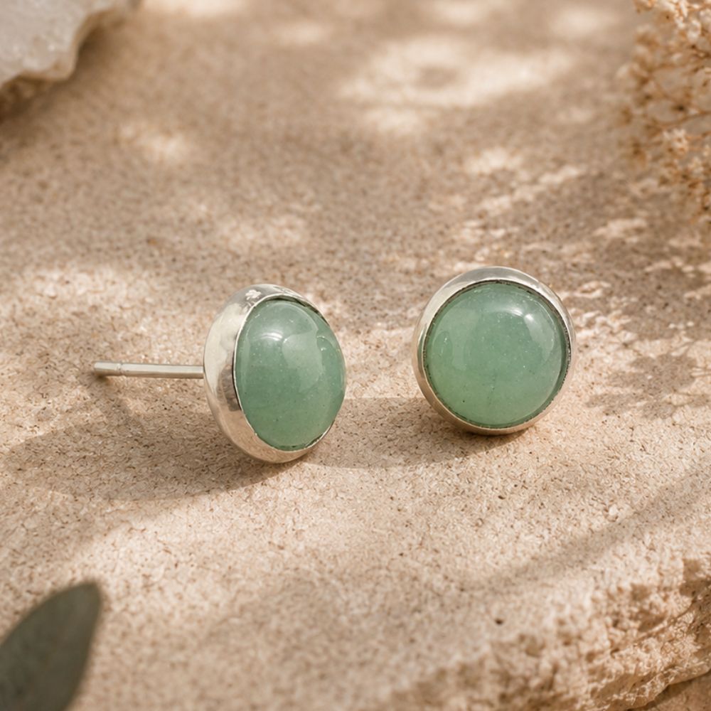 Boucles d’Oreilles Aventurine