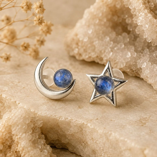 Boucles d’Oreilles Labradorite