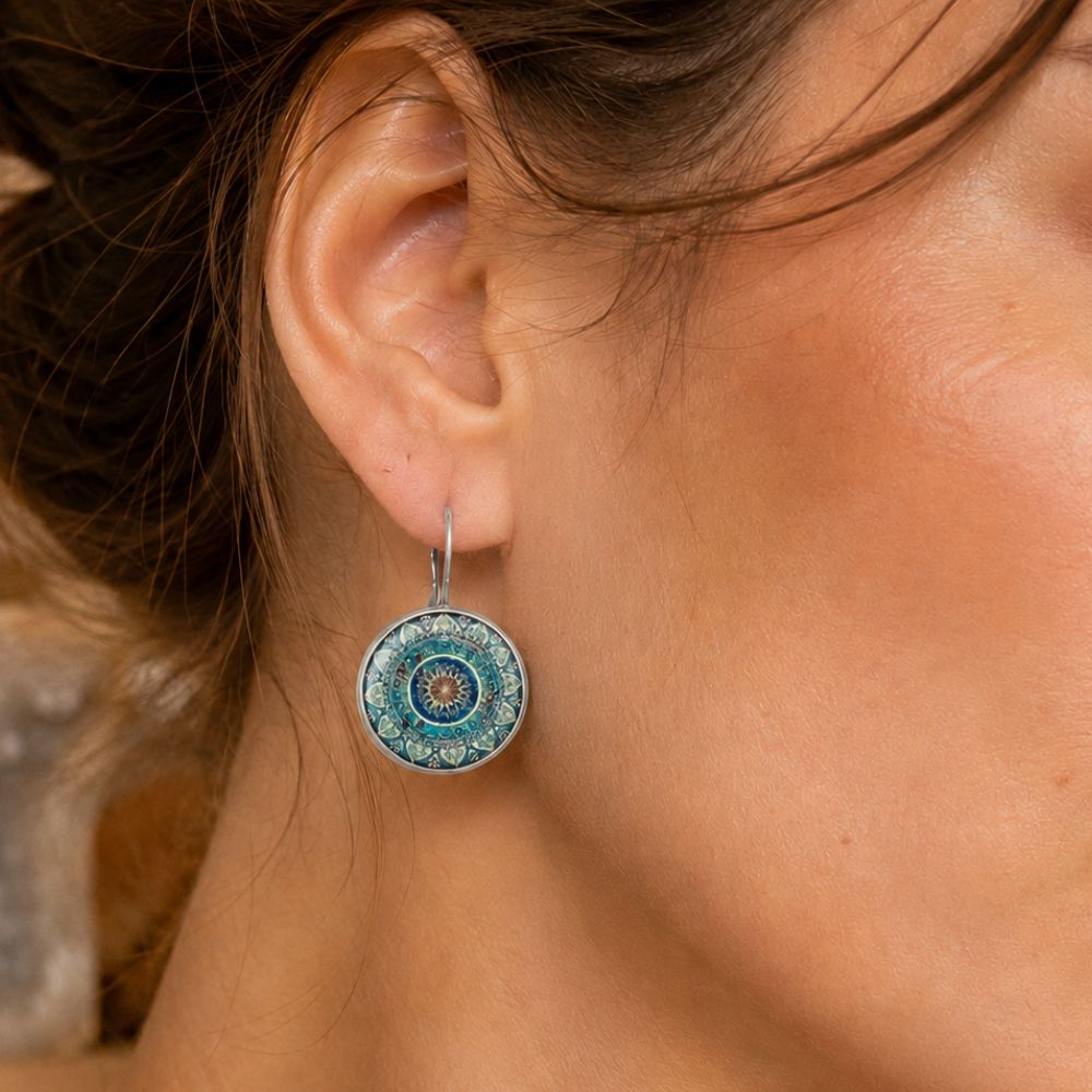 Boucles d’Oreilles Mandala