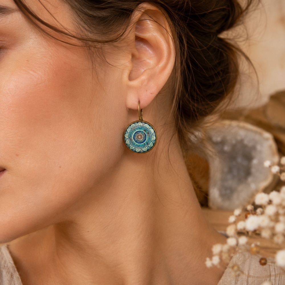 Boucles d’Oreilles Mandala