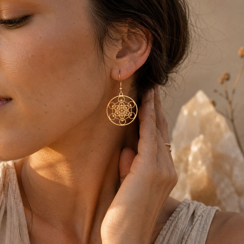 Boucles d'Oreilles Métatron
