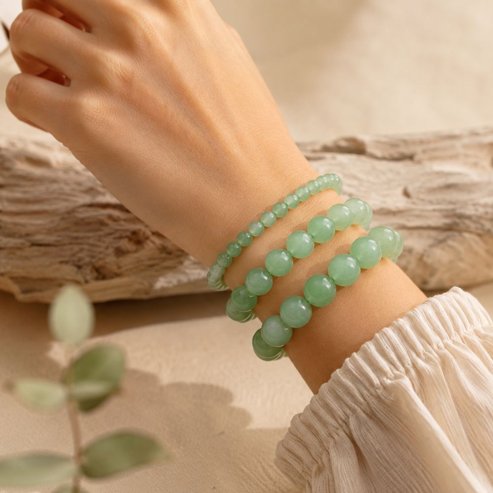 Bracelet Aventurine Verte