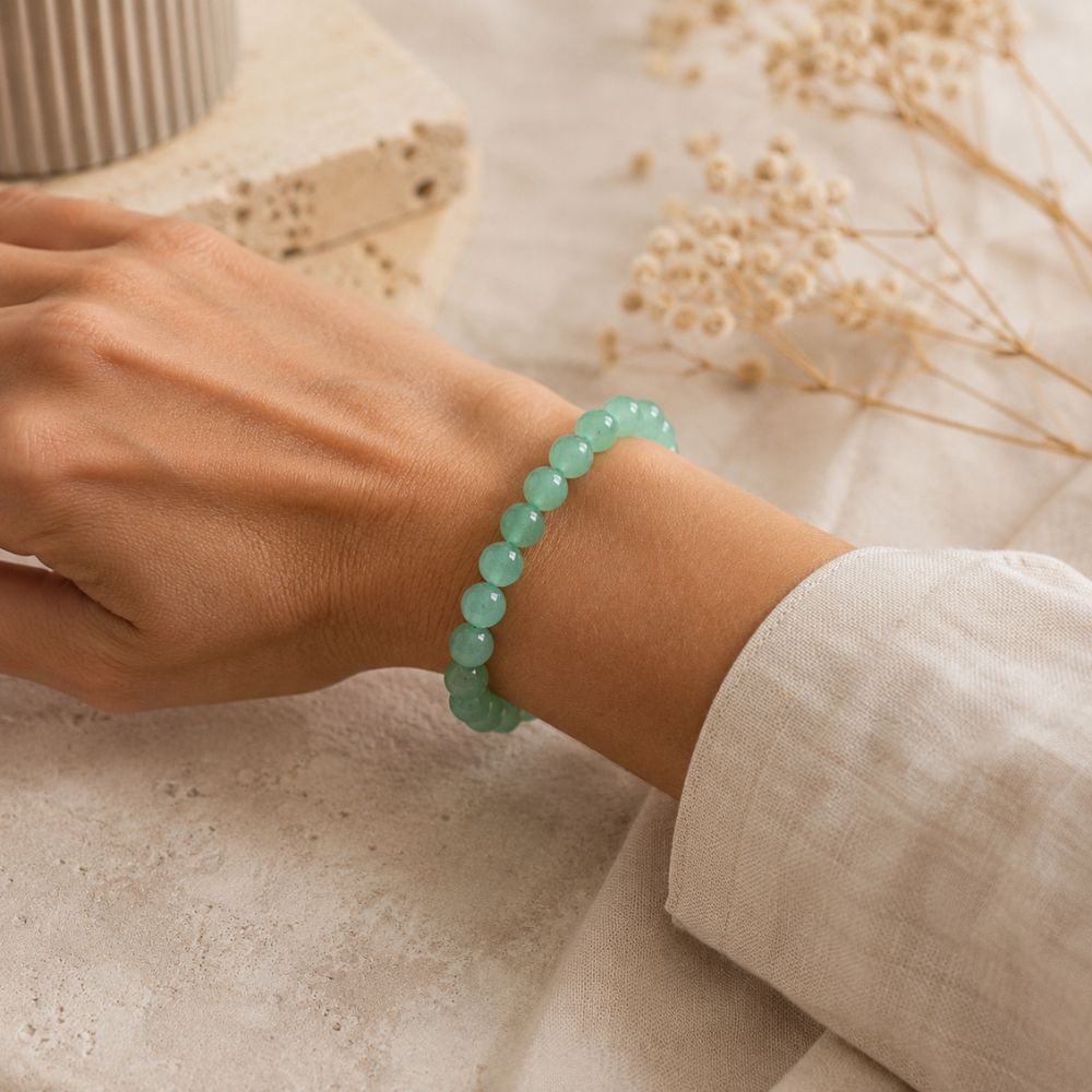 Bracelet Aventurine Verte