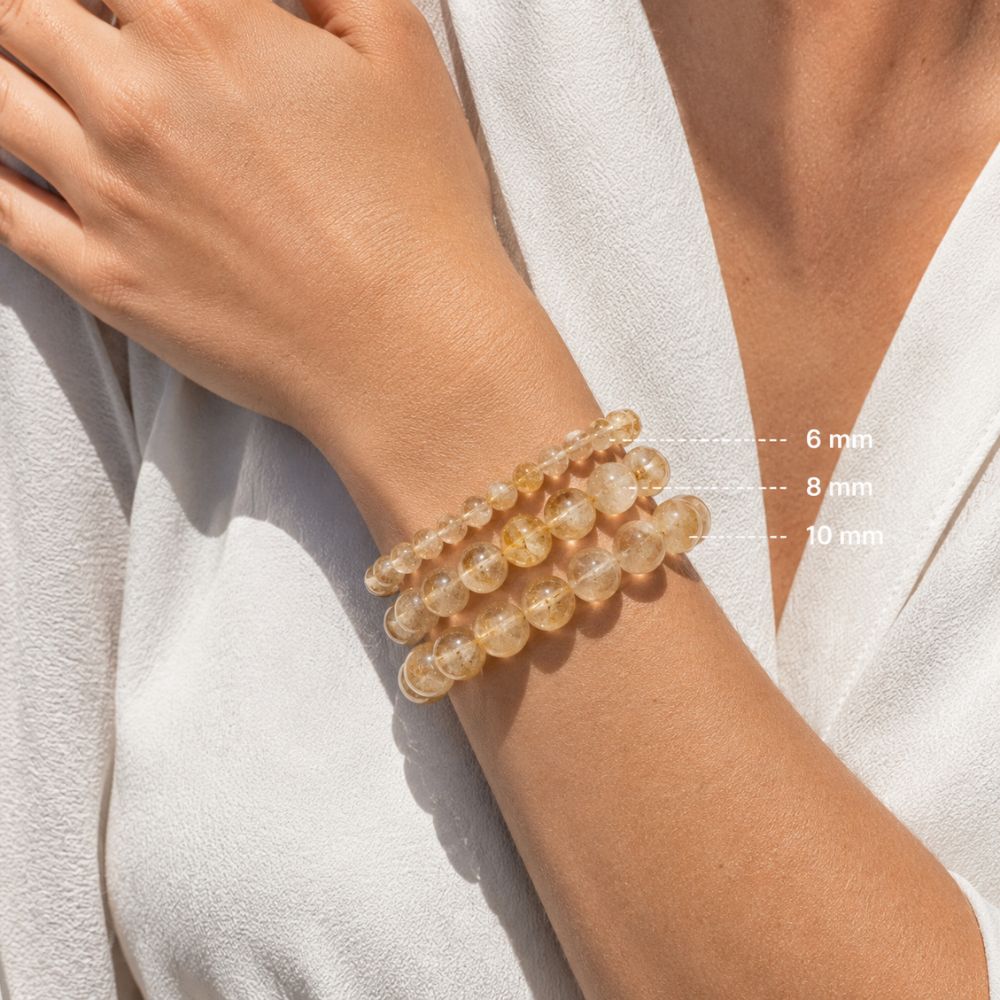 Bracelet Citrine Naturelle