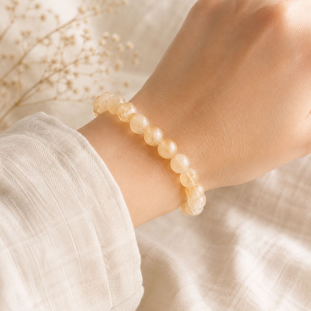 Bracelet Citrine Naturelle