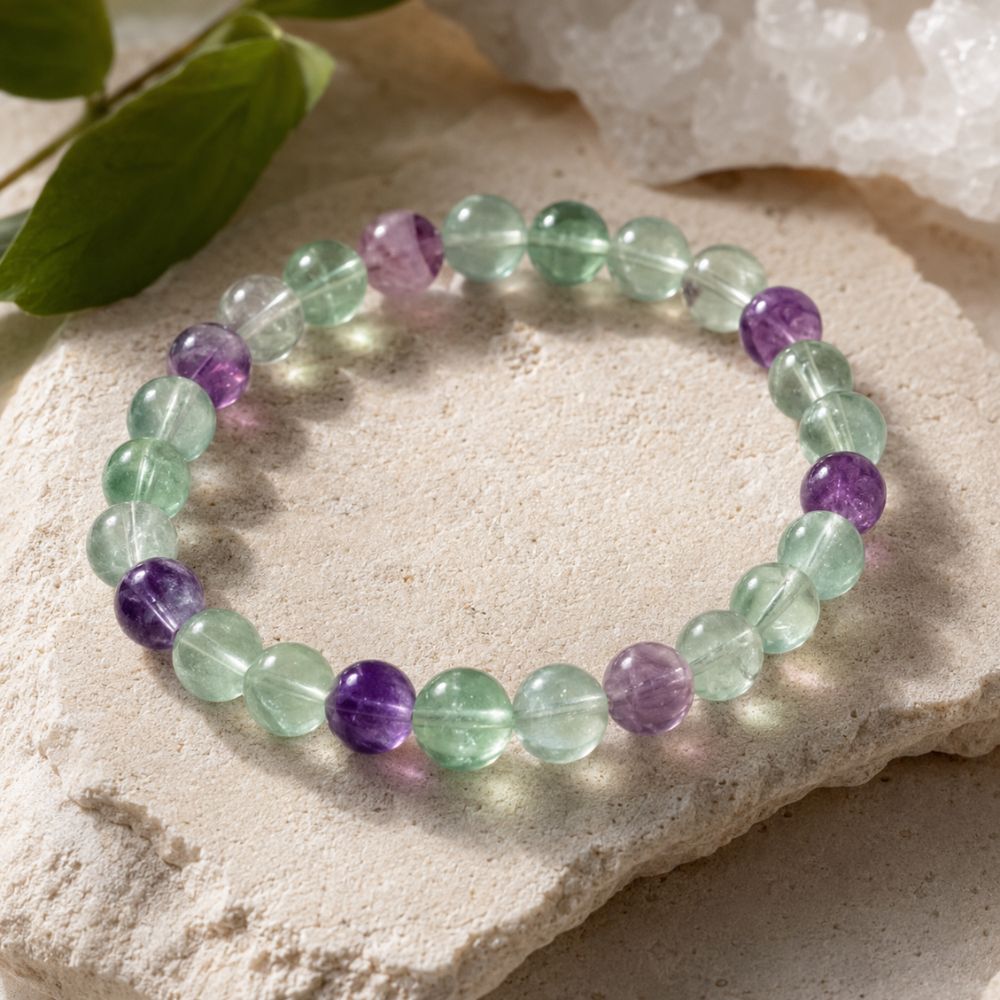 Bracelet en Fluorite Naturelle