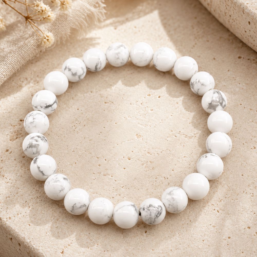 Bracelet en Howlite