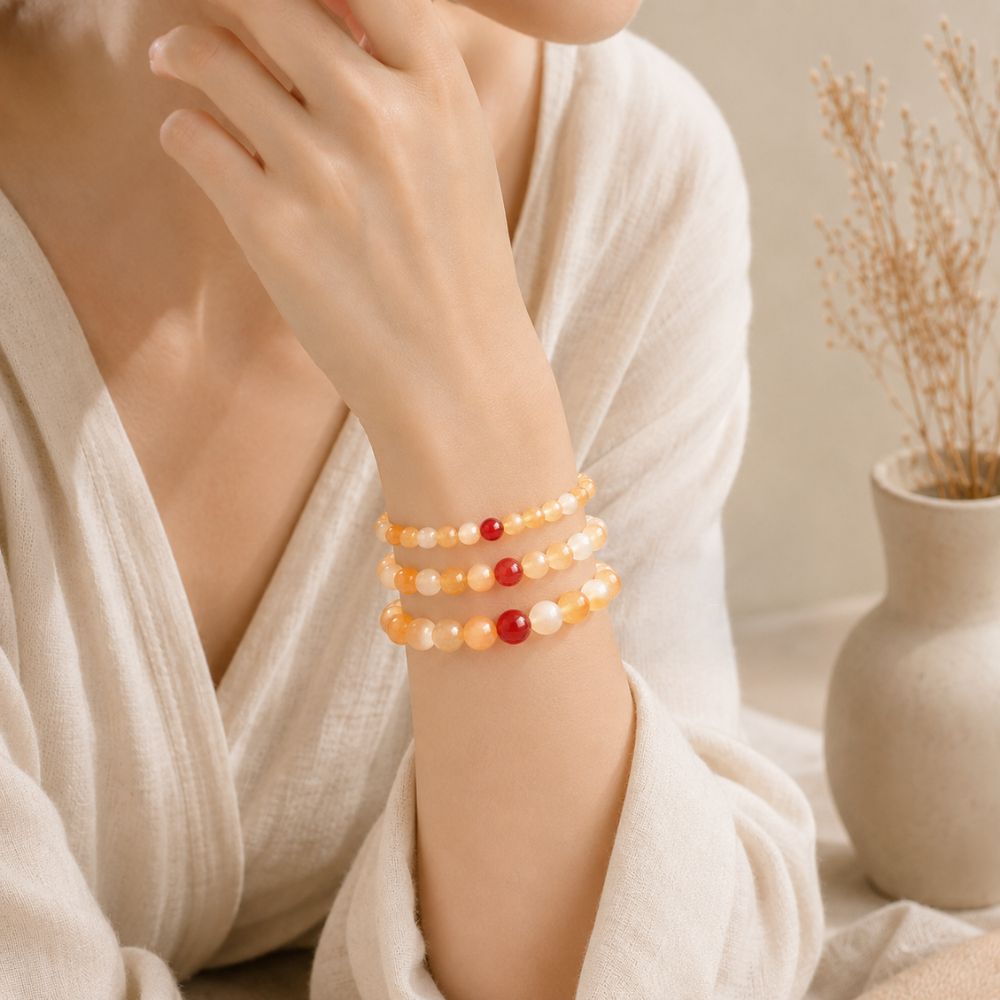 Bracelet en Perle de Jade