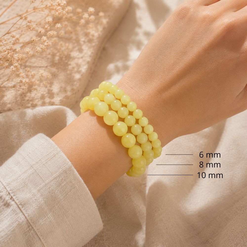 Bracelet Jade Jaune