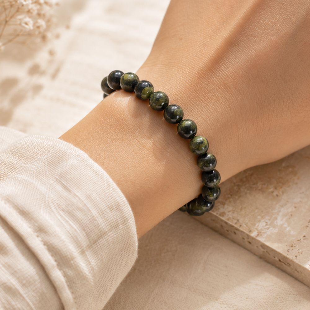 Bracelet Jaspe Kambaba en Pierres Naturelles