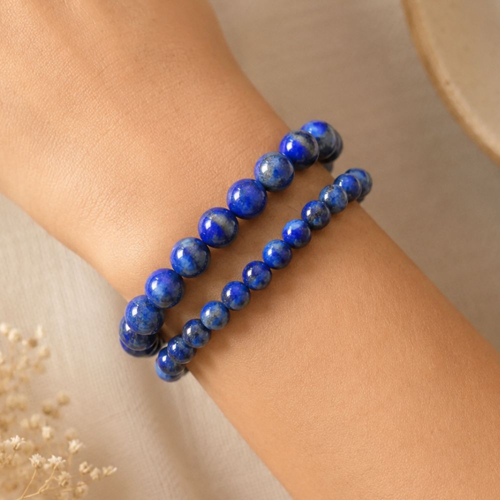 Bracelet Lapis Lazuli Véritable