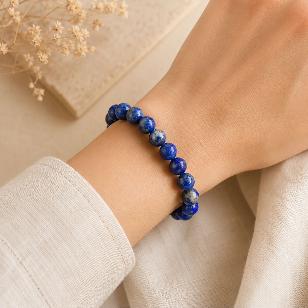 Bracelet Lapis Lazuli Véritable