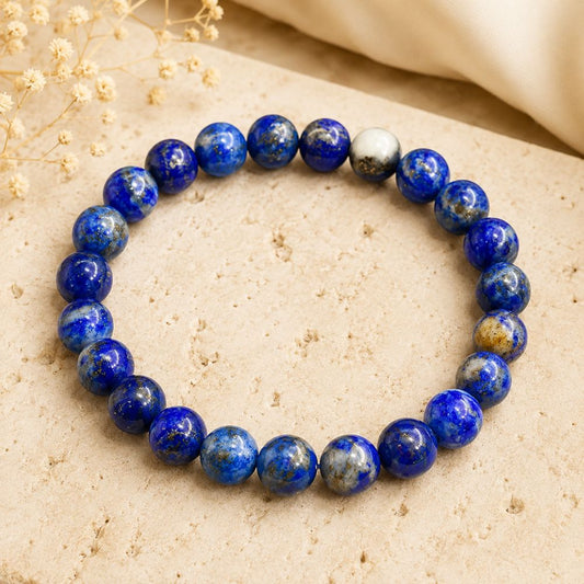 Bracelet Lapis Lazuli Véritable