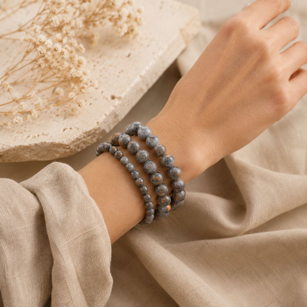 Bracelet Yooperlite en Pierres Naturelles
