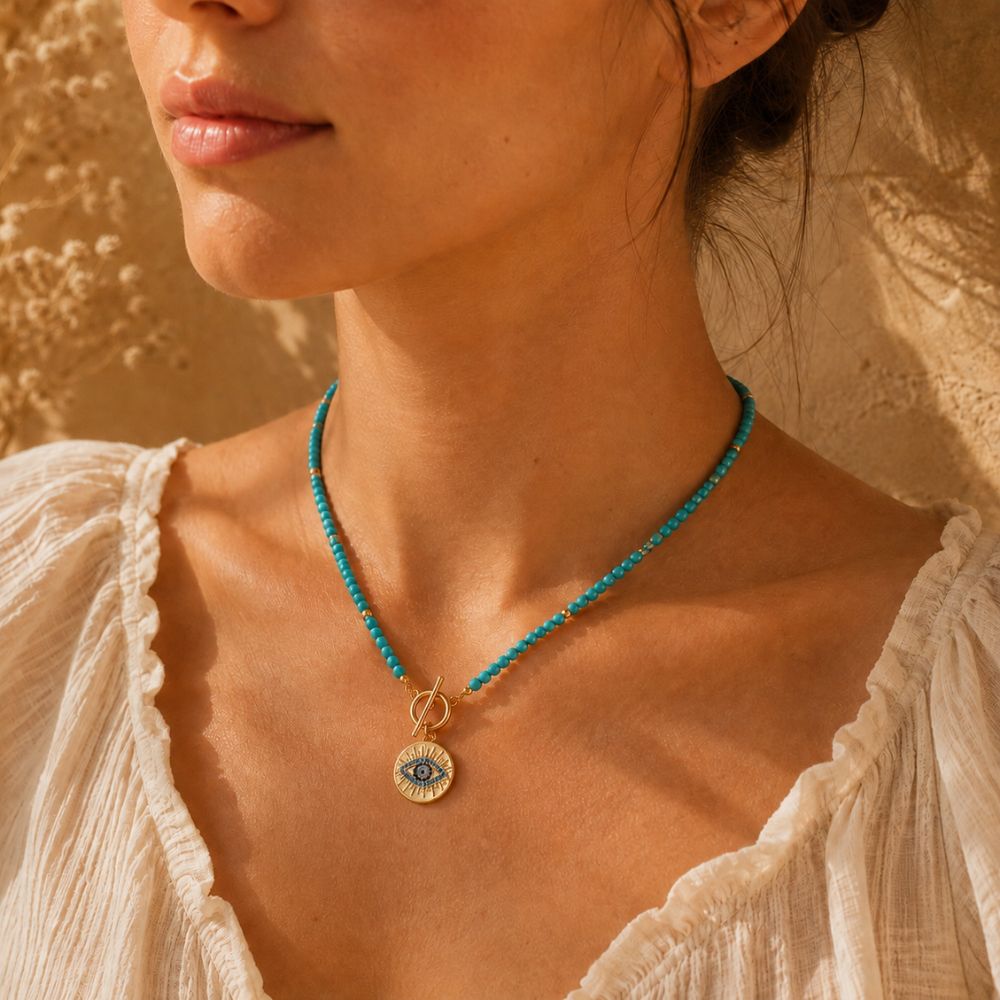 Collier Œil de Protection