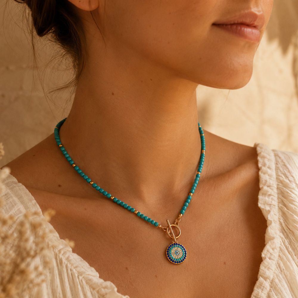 Collier Œil de Protection
