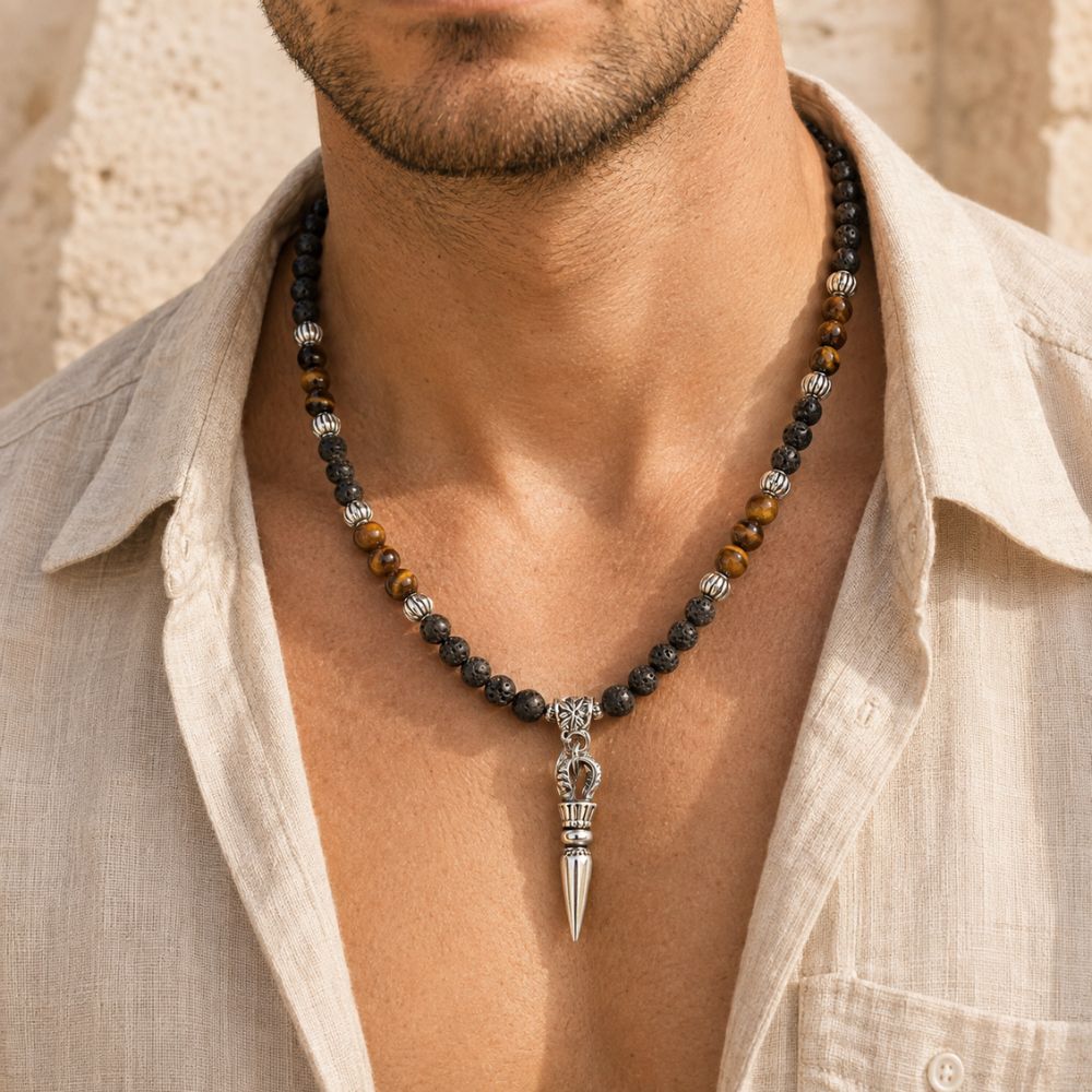 Collier Tibétain Homme