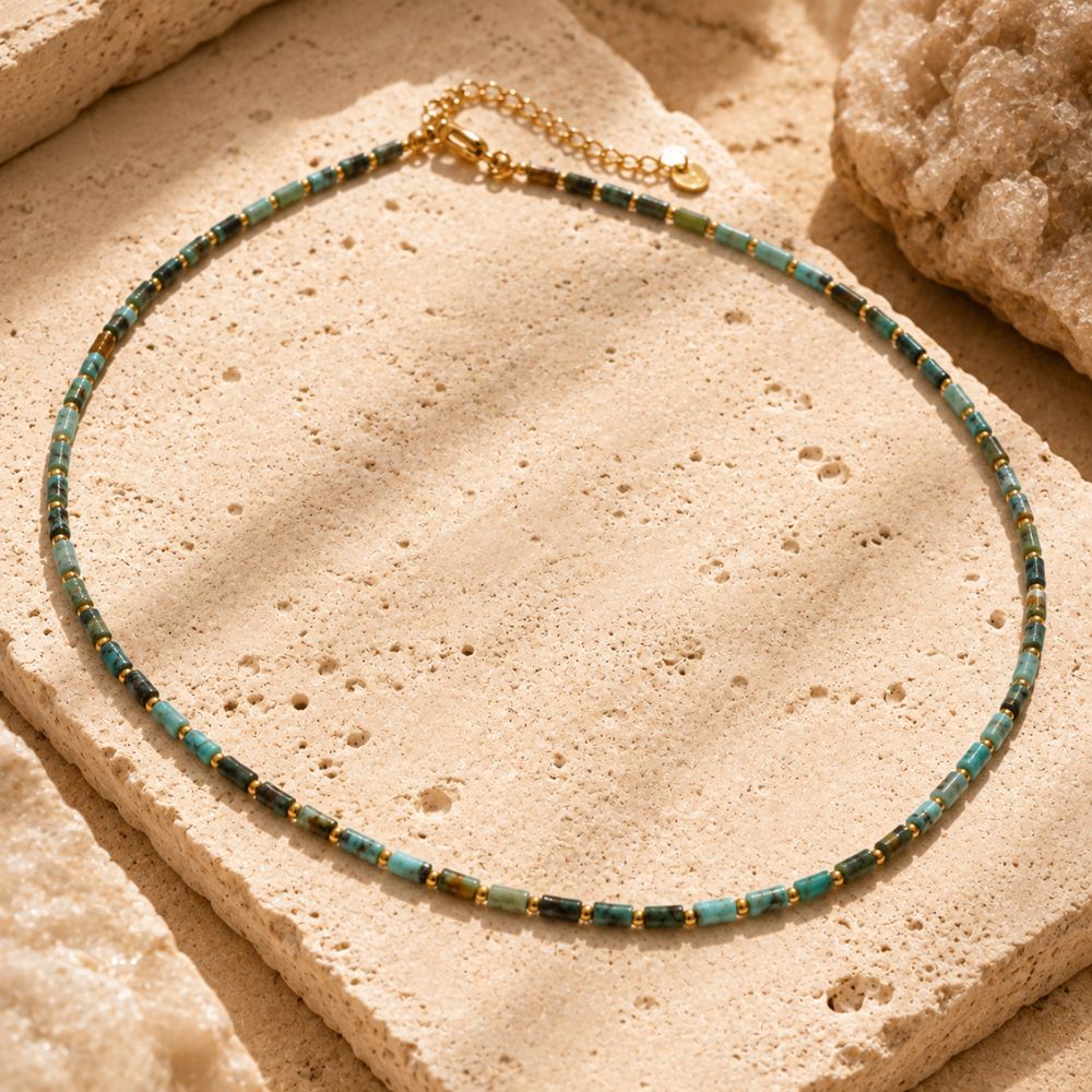 Collier Turquoise Africaine