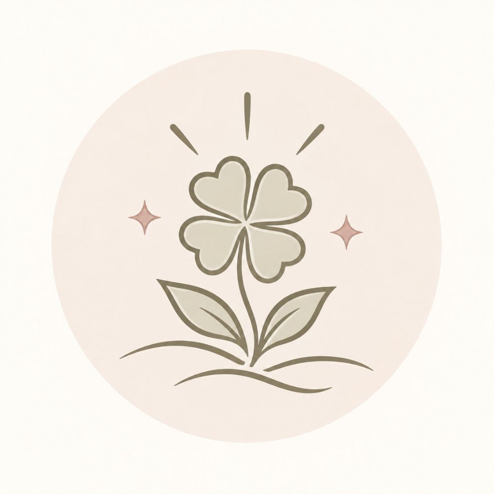 Trèfle à quatre feuilles, symbole de chance et de renouveau