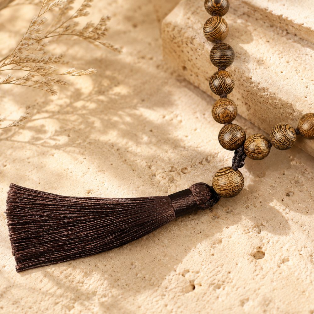 Mala 108 Perles en Bois de Santal