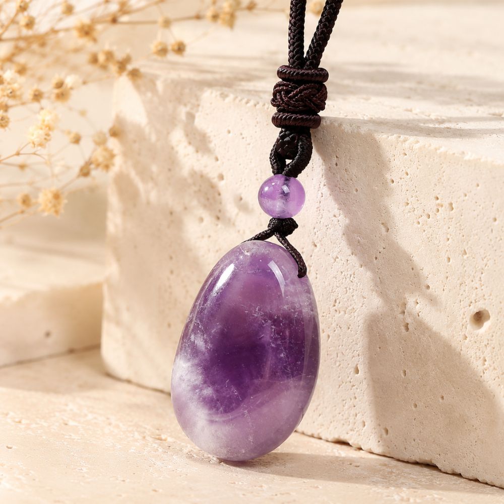 Pendentif Améthyste Naturelle
