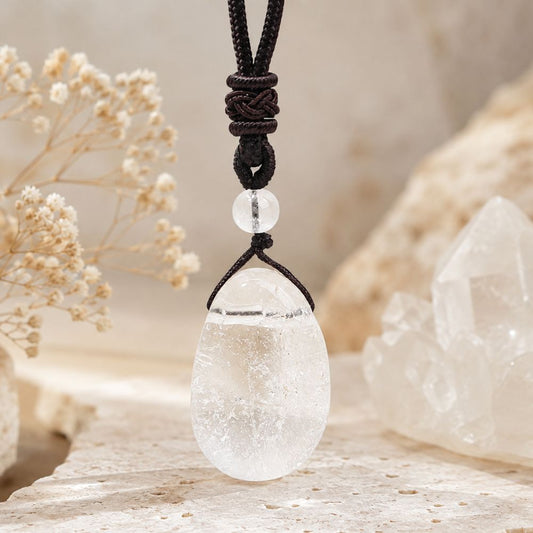 Pendentif Cristal de Roche Naturel