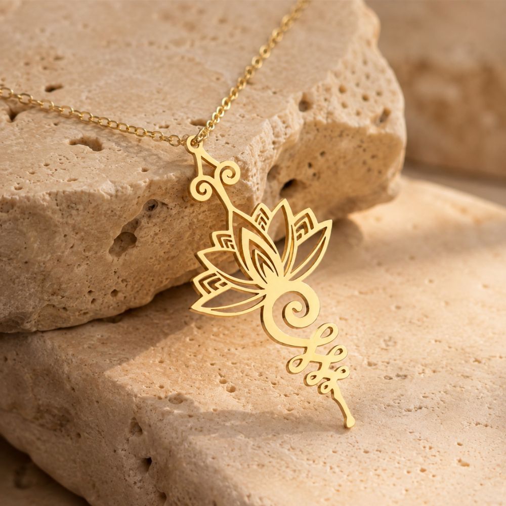 Pendentif Lotus Unalome
