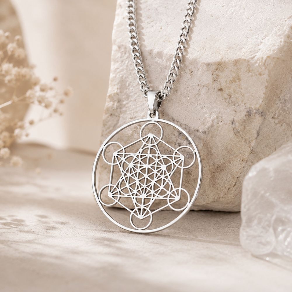 Pendentif Métatron en Acier Inoxydable