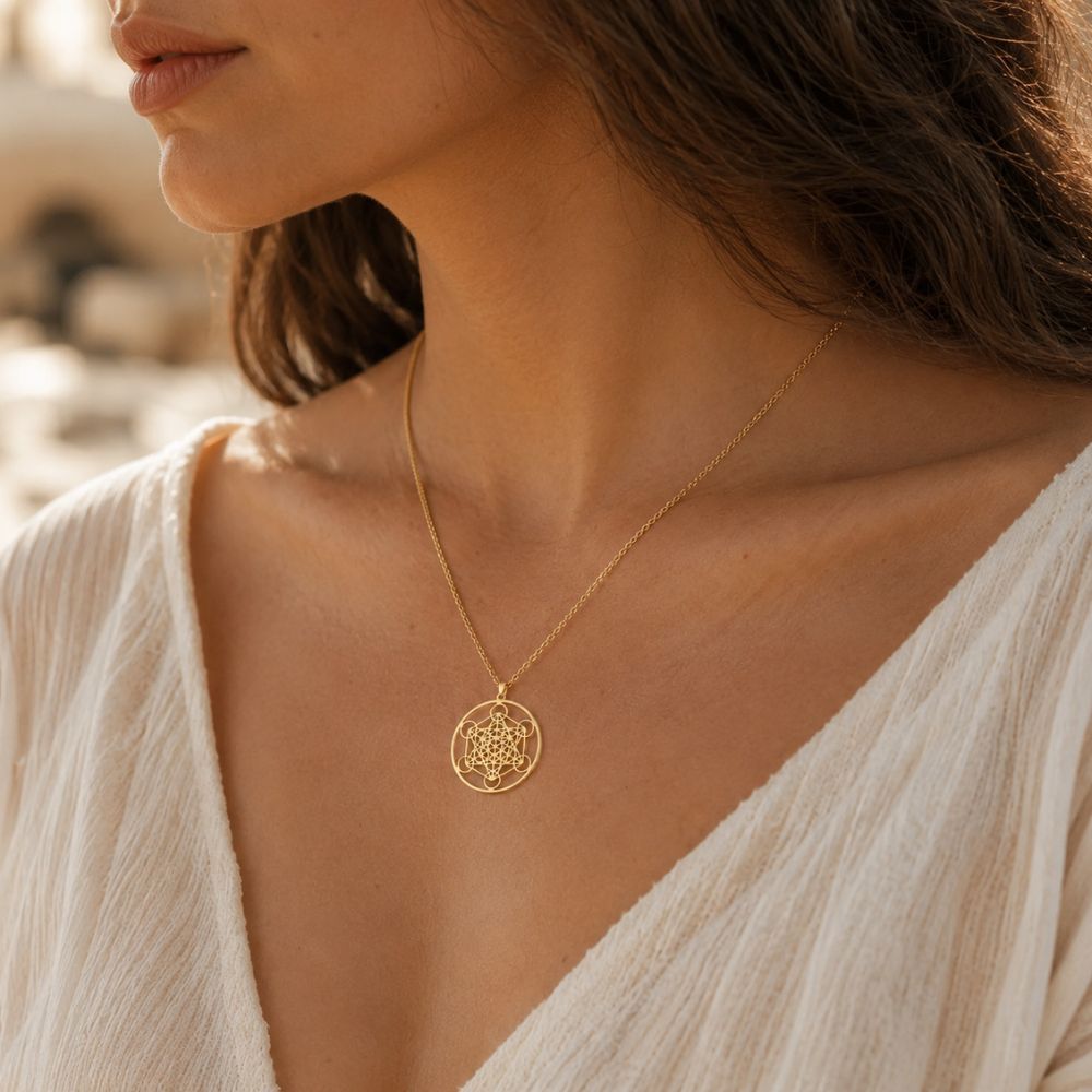 Pendentif Métatron en Acier Inoxydable