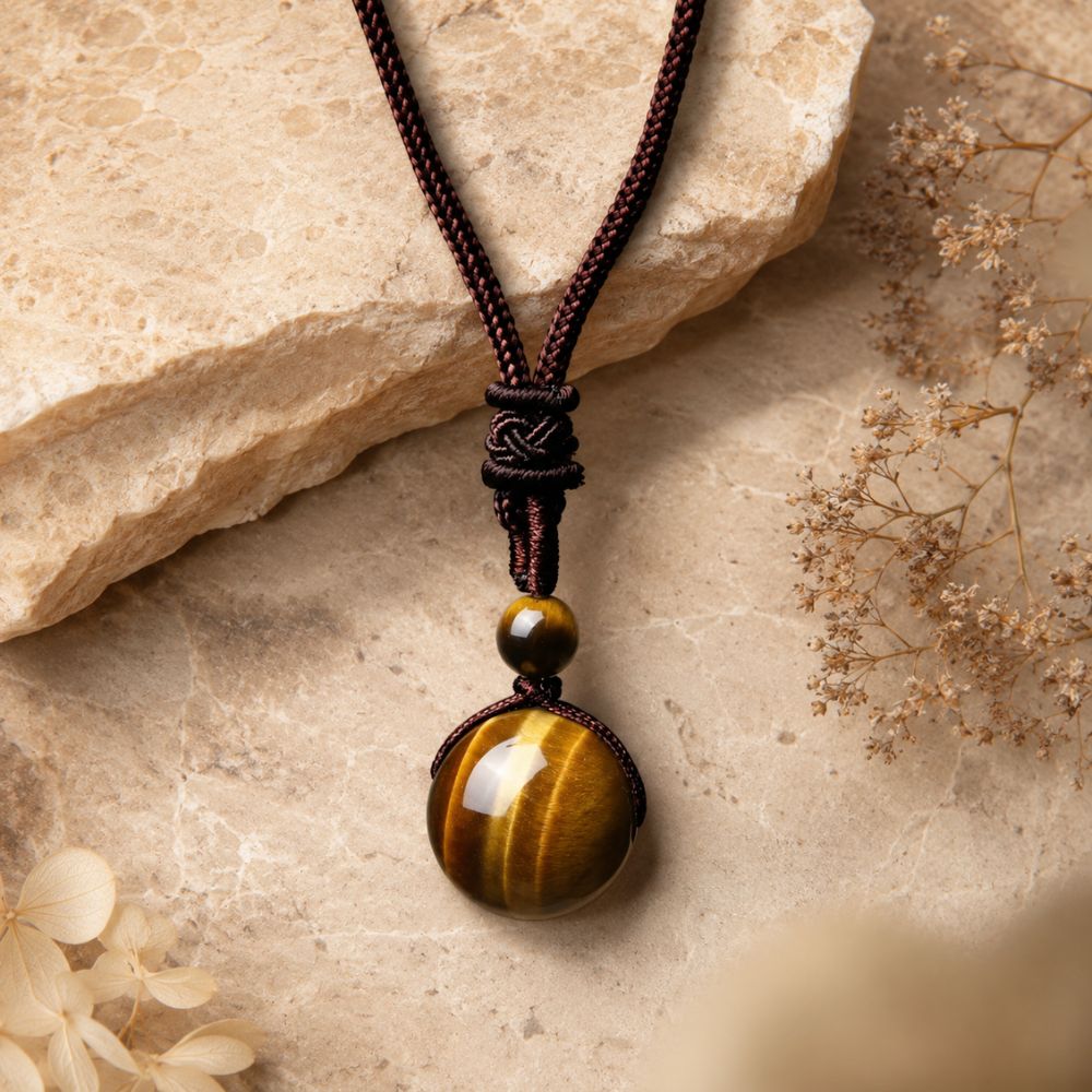 Pendentif Œil de Tigre
