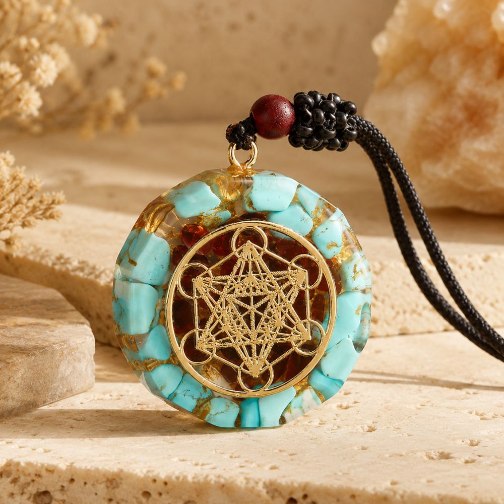 Pendentif Orgonite Métatron