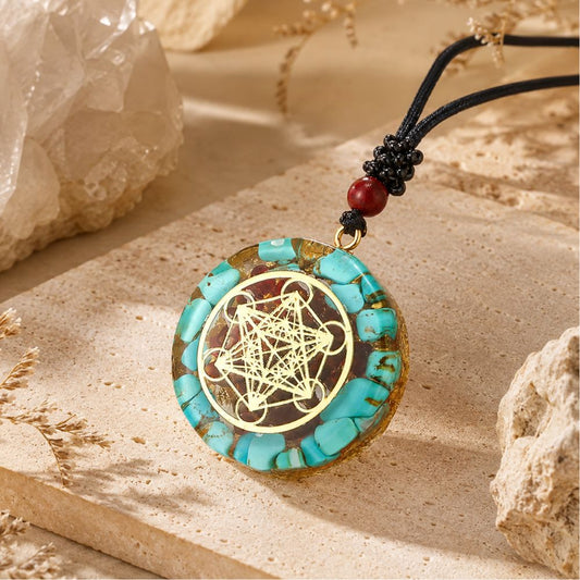 Pendentif Orgonite Métatron
